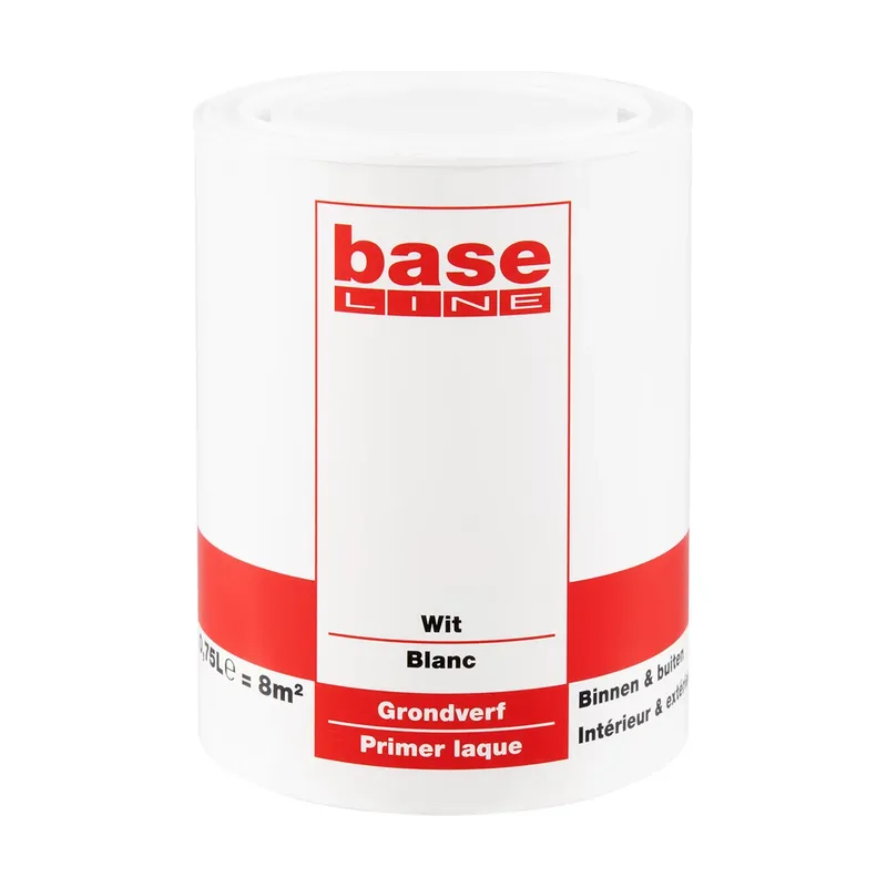 Pot Baseline grondverf wit 750ml