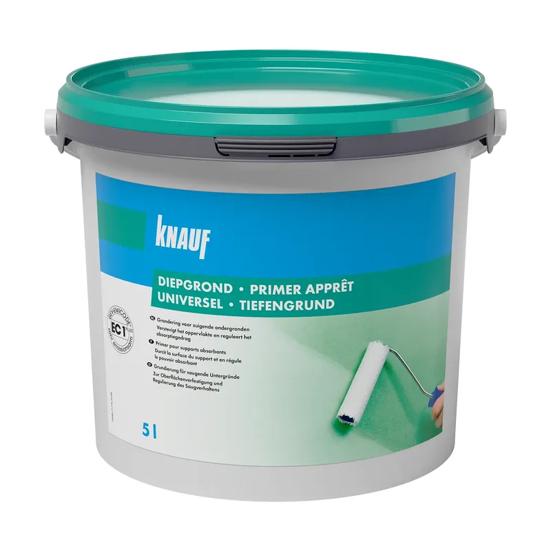 Pot Knauf Primer Diepgrond - Hoog Penetratievermogen - 5L