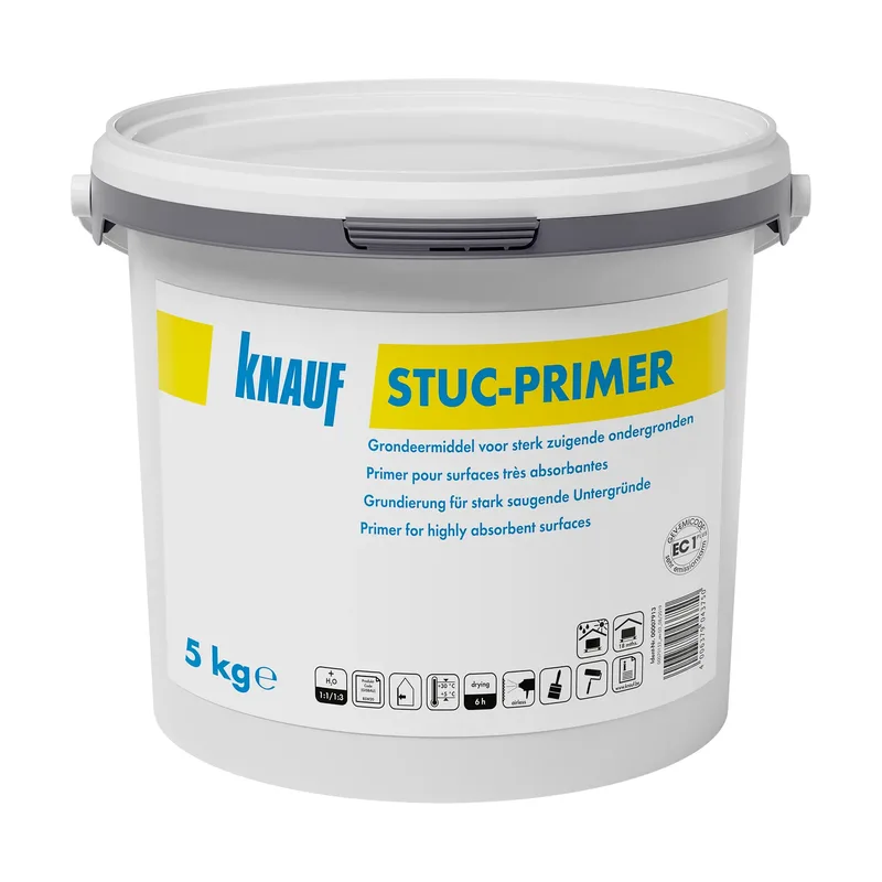 Pot Knauf - Stuc-Primer - Voor Sterk Zuigende Ondergronden - 5kg