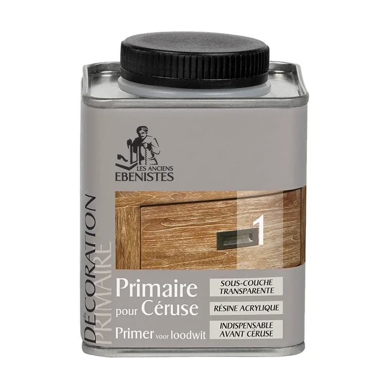 Pot Les Anciens Ébénistes primer voor loodwit 250ml