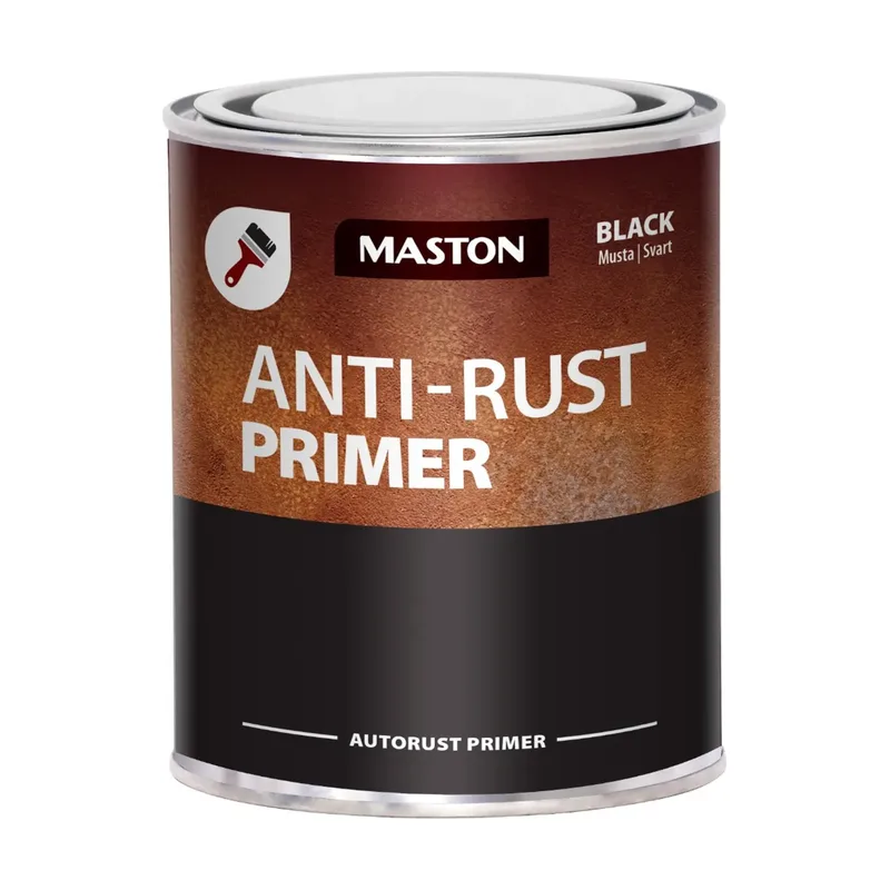 Pot Maston Autorust Primer - Anti Roest Primer - Zwart - 750 Ml