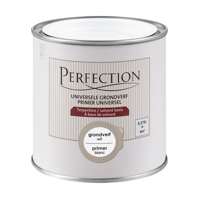 Pot Perfection grondverf Superdekkend wit 375ml