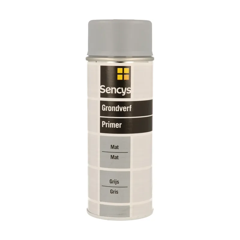 Pot Sencys spuitbus Primer grijs 400 ml