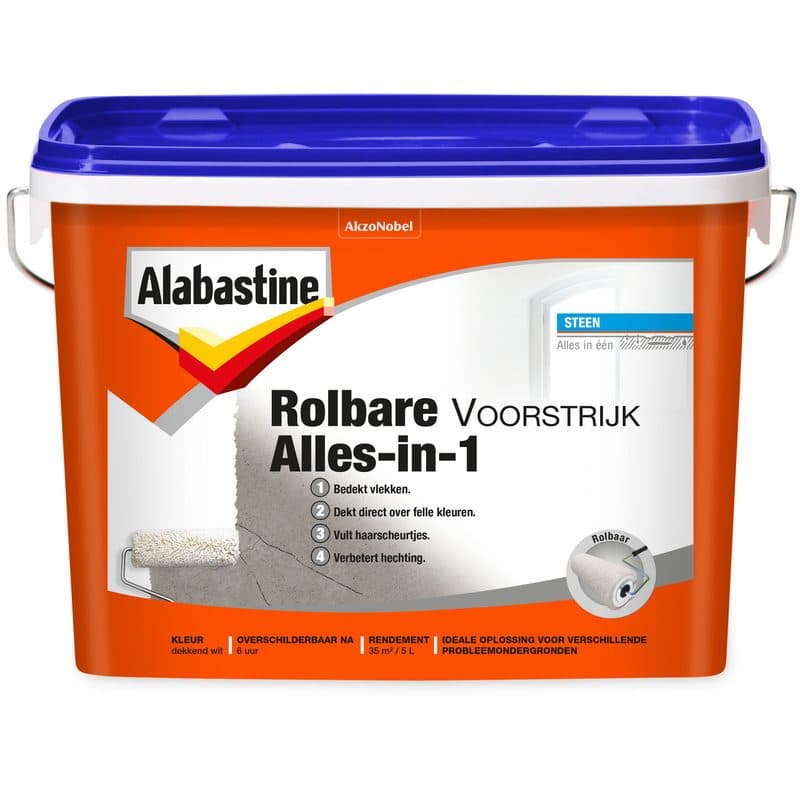 Pot Alabastine Rolbare Voorstrijk Alles-in-1